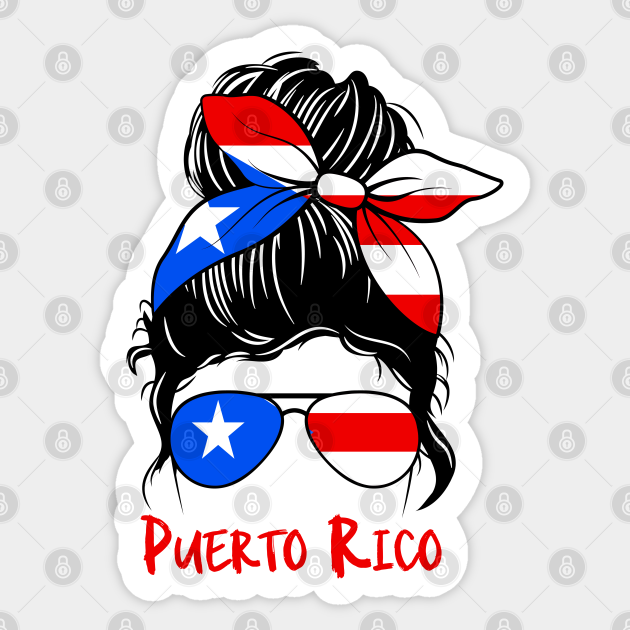 Puerto Rican Girl Puertoriqueña Puerto Rico Girl Puerto Rican Girl Sticker Teepublic 